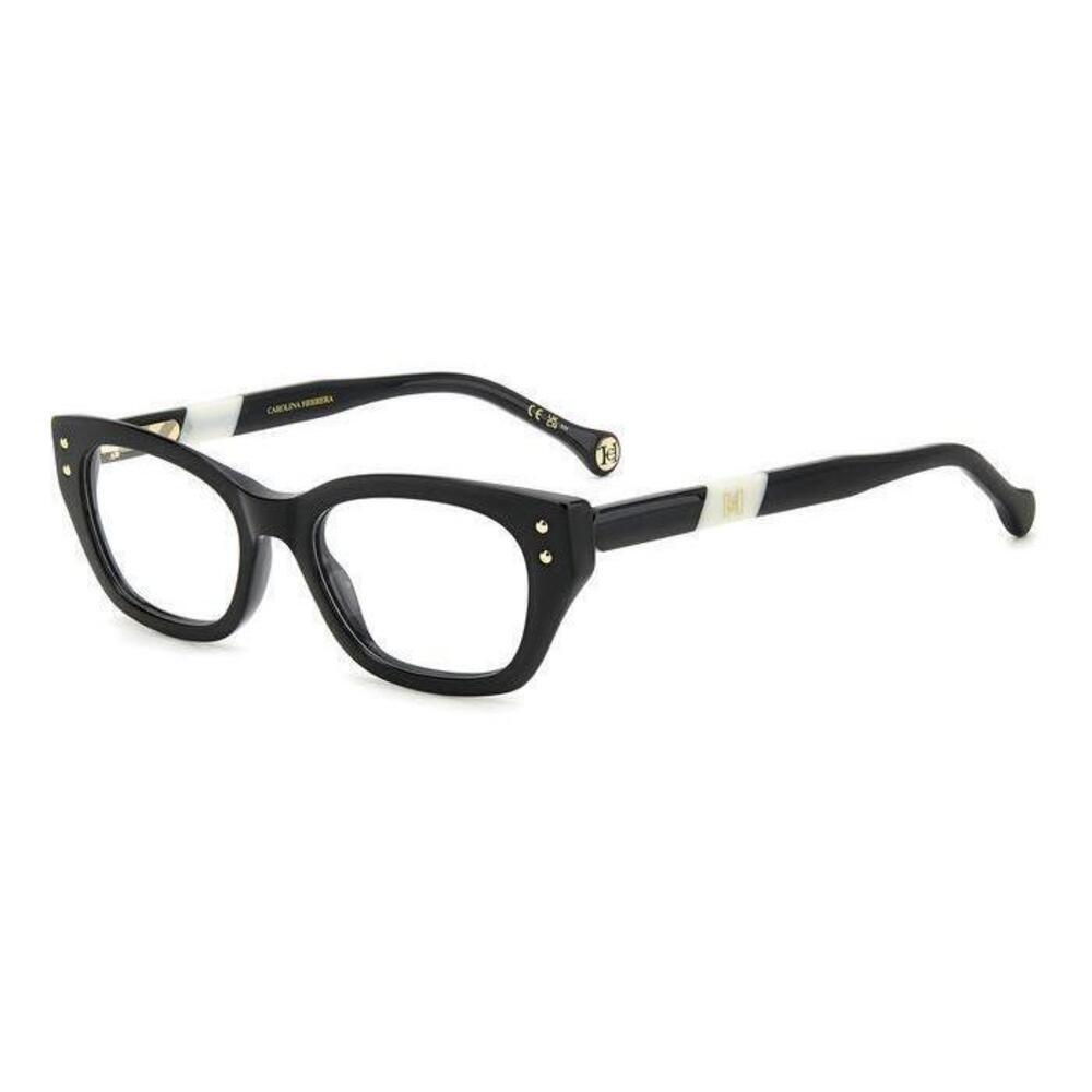NWT Carolina Herrera HER-0192-80S-50 Black 50mm Eyeglasses